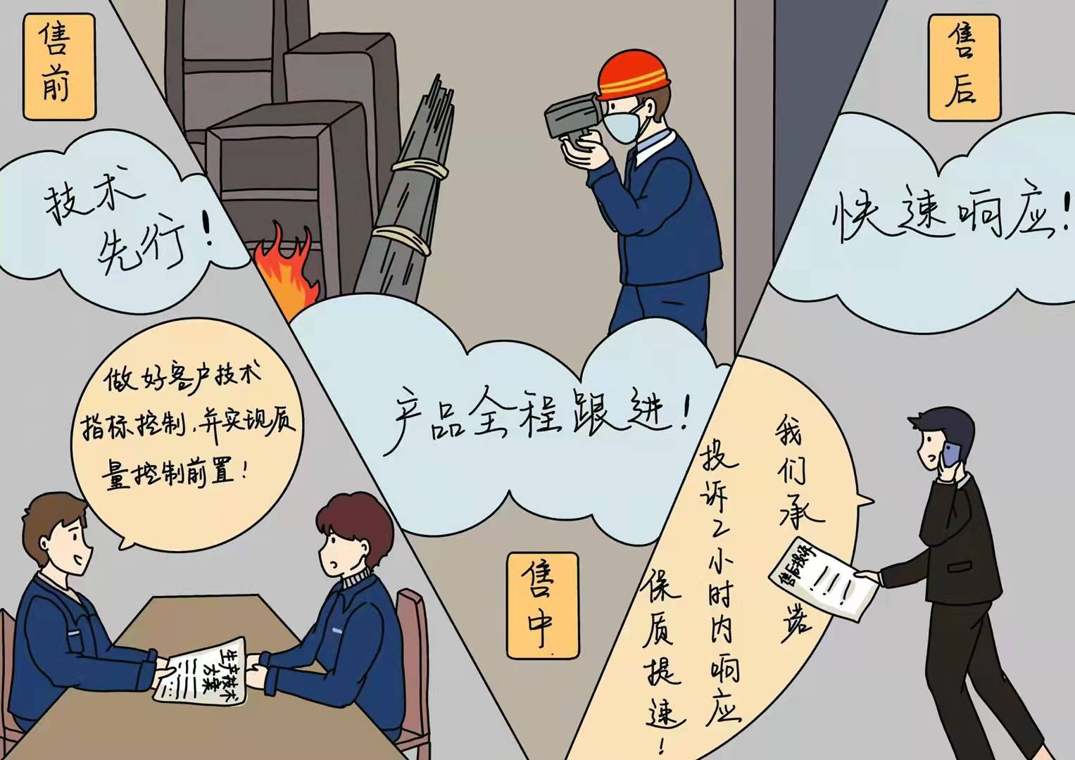 漫画小故事带你了解品牌那些事儿