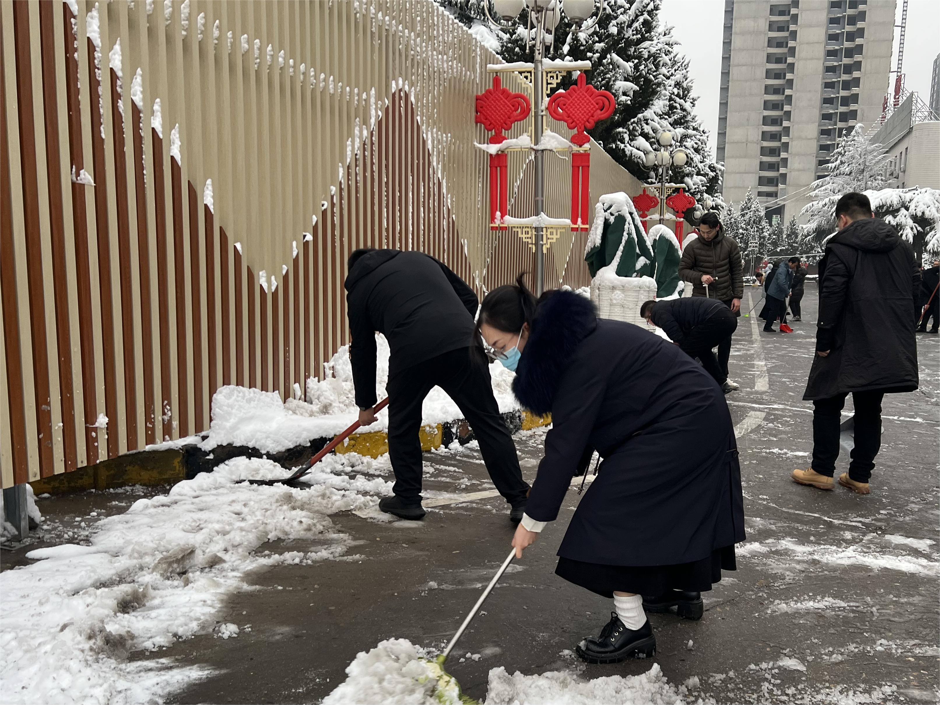 行动是最好的“融雪剂”