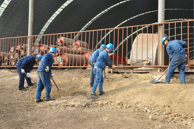 龙钢公司炼铁厂刷新颜值强内涵